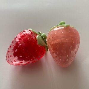 Strawberry-Shaped Lip Balm 🍓